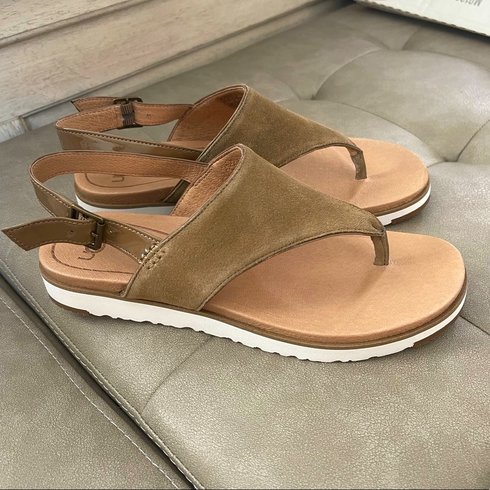 NWOB UGG sandals Sz 9. Never worn.